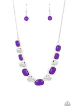 Load image into Gallery viewer, Polished Parade Purple Necklace