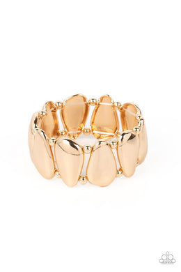 Classy Cave Gold Bracelet
