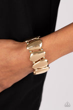 Load image into Gallery viewer, Classy Cave Gold Bracelet