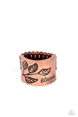 Blessed with Bling Copper Ring