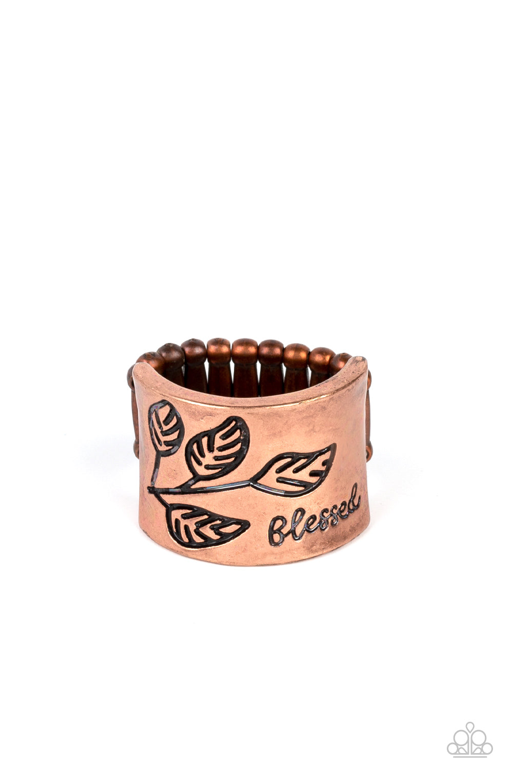 Blessed with Bling Copper Ring