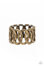 Load image into Gallery viewer, Industrial Indulgence Brass Bracelet