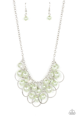 Ballroom Bliss Green Necklace