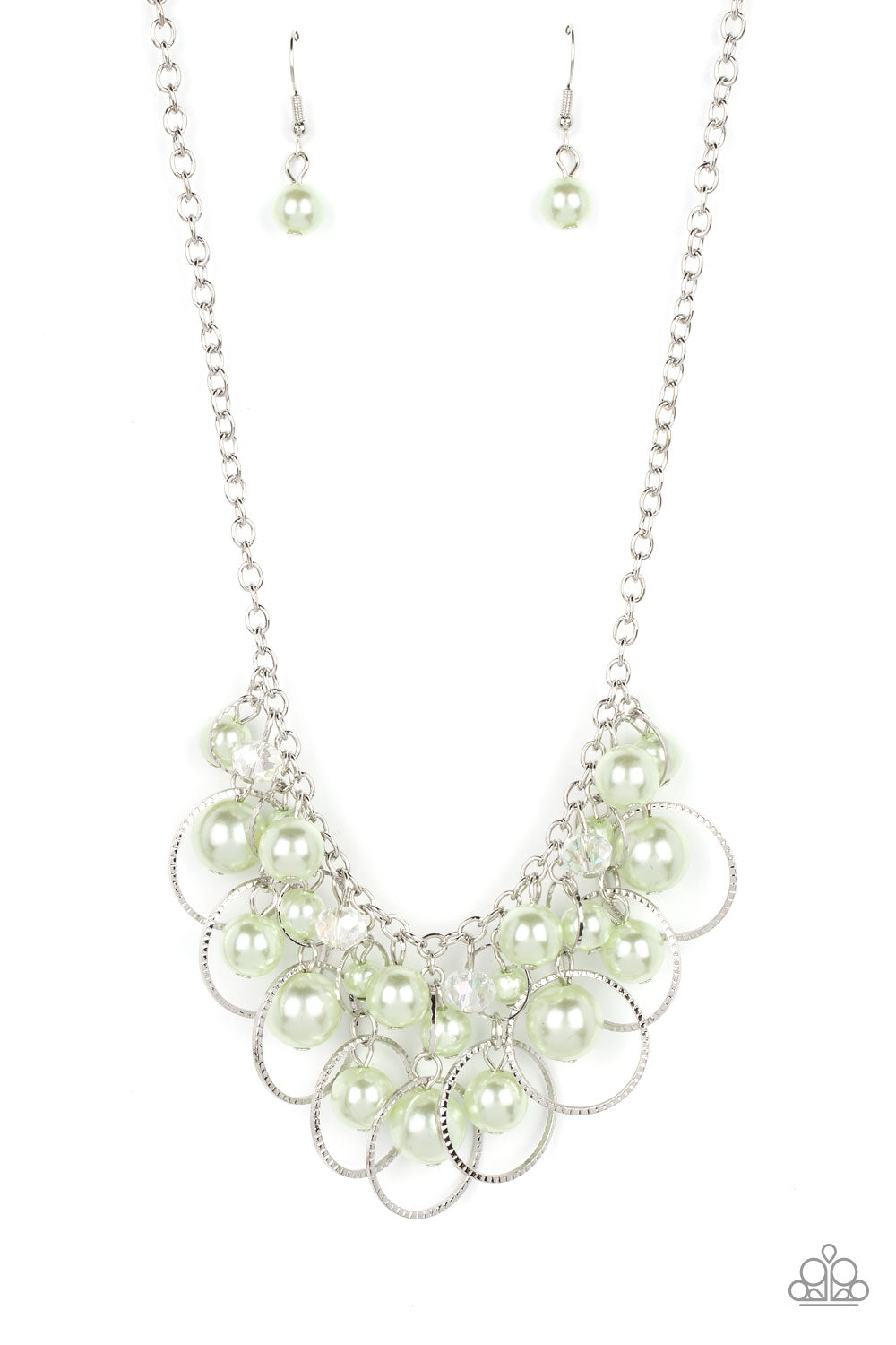 Ballroom Bliss Green Necklace