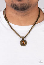Load image into Gallery viewer, Pendant Dreams Brass Necklace