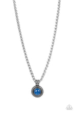 Load image into Gallery viewer, Pendant Dreams Blue Men&#39;s Necklace