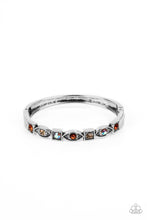 Load image into Gallery viewer, Poetically Picturesque Brown Hinged Bracelet