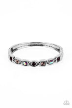 Load image into Gallery viewer, Poetically Picturesque Purple Hinged Bracelet