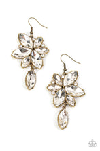 Load image into Gallery viewer, Radiant Retrospection Brass Earrings
