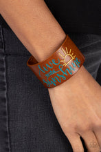 Load image into Gallery viewer, Sunshine Season Blue Wrap
