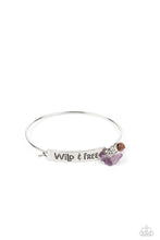 Load image into Gallery viewer, Fearless Fashionista Purple Bangle