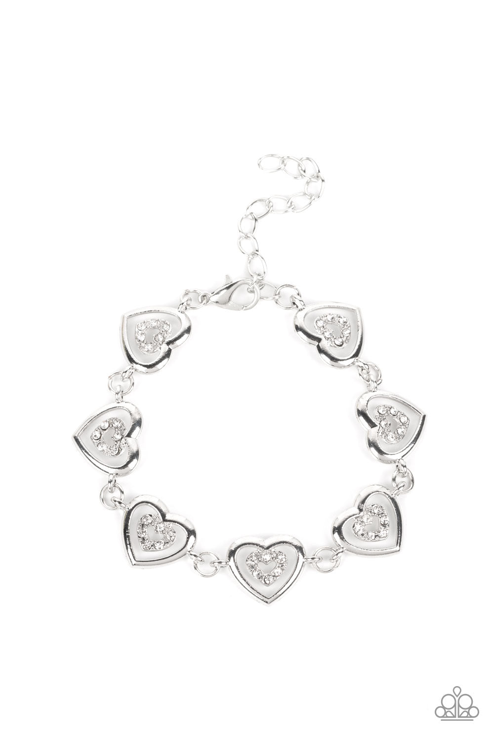 Catching Feelings White Bracelet