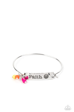 Flirting with Faith Pink Bangle