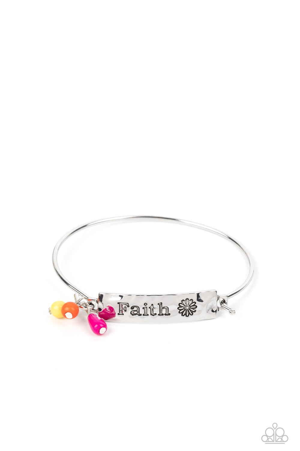 Flirting with Faith Pink Bangle