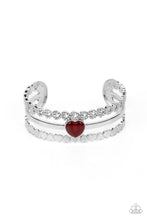 Load image into Gallery viewer, You Win My Heart Red Cuff