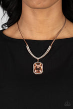 Load image into Gallery viewer, Fit for a DRAMA QUEEN Copper Necklace