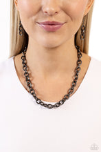 Load image into Gallery viewer, Things Have CHAIN-ged Black Necklace