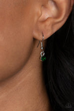 Load image into Gallery viewer, Bejeweled Baroness Green Necklace