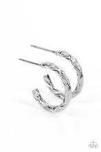 Load image into Gallery viewer, Triumphantly Textured Silver Earrings