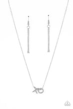 Load image into Gallery viewer, Hugs and Kisses Silver Necklace