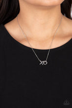 Load image into Gallery viewer, Hugs and Kisses Silver Necklace