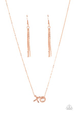 Load image into Gallery viewer, Hugs and Kisses Copper Necklace