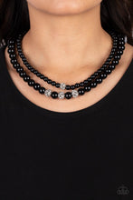 Load image into Gallery viewer, Brilliant Ballerina Black Necklace