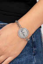 Load image into Gallery viewer, Hope and Faith Silver Bracelet