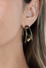 Load image into Gallery viewer, Unrefined Reverie Brass Earrings