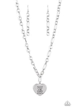 Load image into Gallery viewer, Perennial Proverbs Silver Necklace