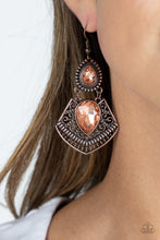 Load image into Gallery viewer, Royal Remix Copper Earrings