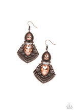 Load image into Gallery viewer, Royal Remix Copper Earrings