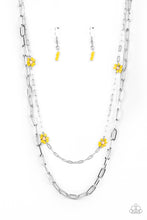 Load image into Gallery viewer, Bold Buds Yellow Necklace