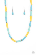 Load image into Gallery viewer, Rainbow Road Blue Necklace