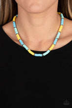 Load image into Gallery viewer, Rainbow Road Blue Necklace