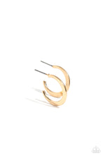 Load image into Gallery viewer, Royal Runway Gold Hoop Earrings