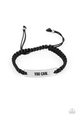 Beyond Belief Black Urban Bracelet