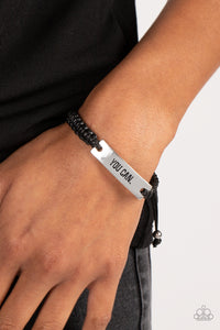 Beyond Belief Black Urban Bracelet