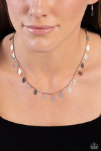 Load image into Gallery viewer, LEAF a Light On Silver Necklace