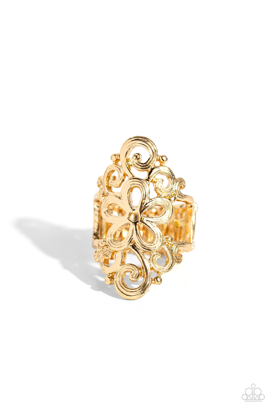 Fantastically Floral Gold Ring