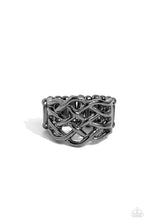 Load image into Gallery viewer, The One That KNOT Away Black Ring