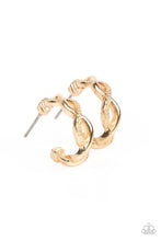 Load image into Gallery viewer, Infinite Incandescence Gold Mini Hoops