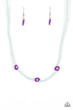 Load image into Gallery viewer, Bewitching Beading Purple Necklace