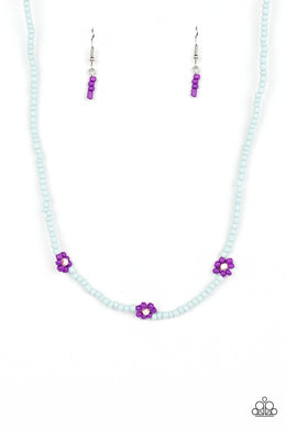 Bewitching Beading Purple Necklace