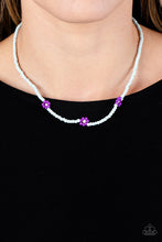 Load image into Gallery viewer, Bewitching Beading Purple Necklace