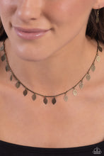Load image into Gallery viewer, LEAF a Light On Brass Necklace