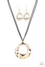 Load image into Gallery viewer, Tectonic Treasure Gold Necklace