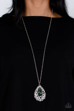 Load image into Gallery viewer, Glitz and GLOW Green Necklace