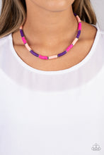 Load image into Gallery viewer, Rainbow Road Pink Necklace
