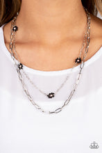 Load image into Gallery viewer, Bold Buds Black Necklace